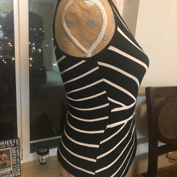 Beautiful, Bebe striped top. - Picture 3 of 4